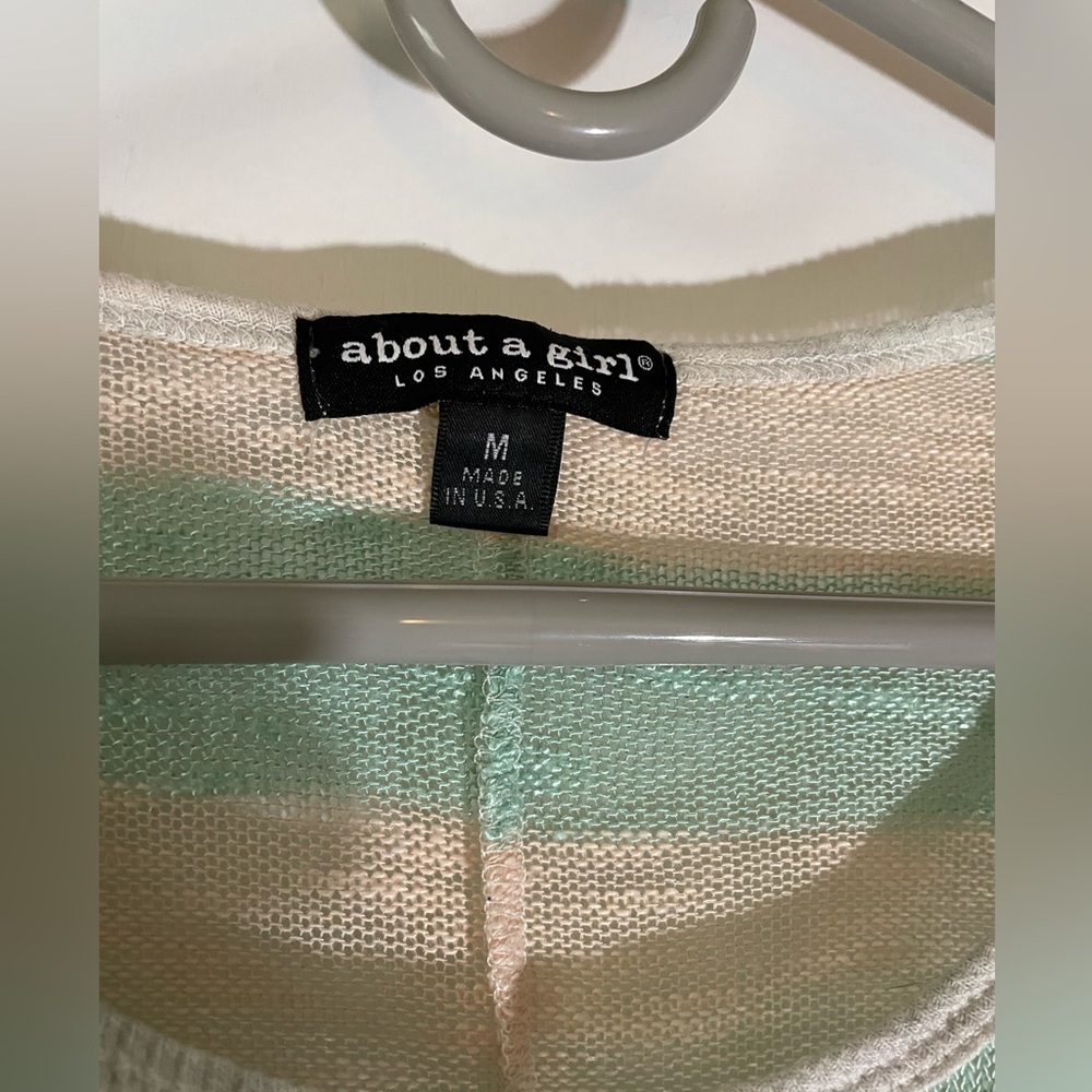 ‘About a girl’ sheer striped sweater - Picture 2 of 3